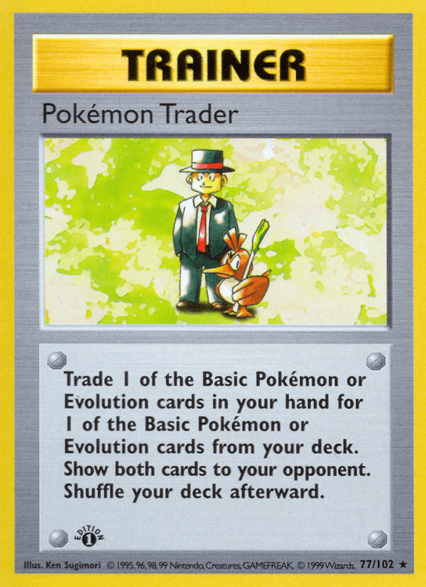Pokémon Trader Pokémon card