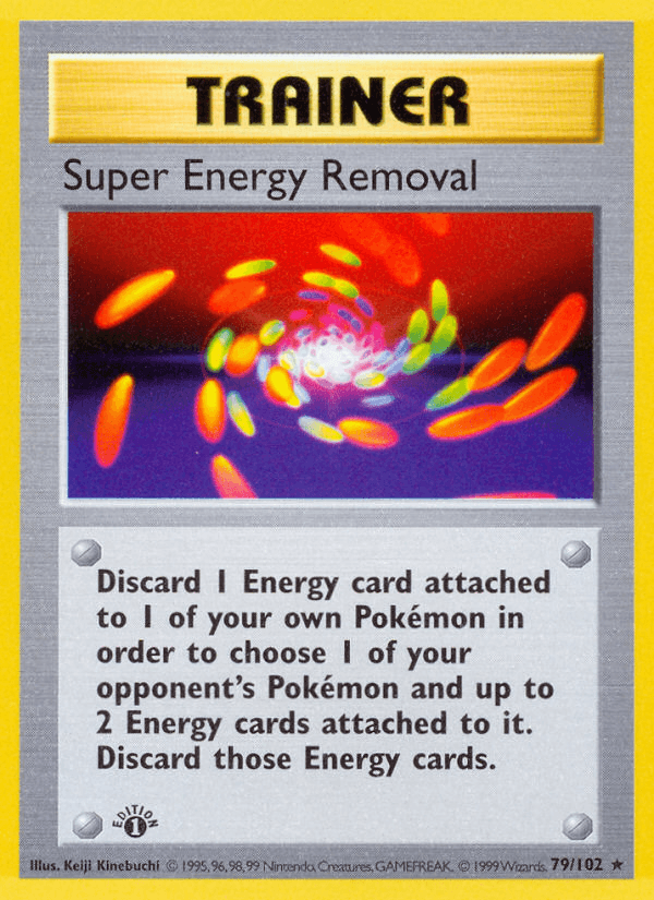 Super Energy Removal Pokémon card