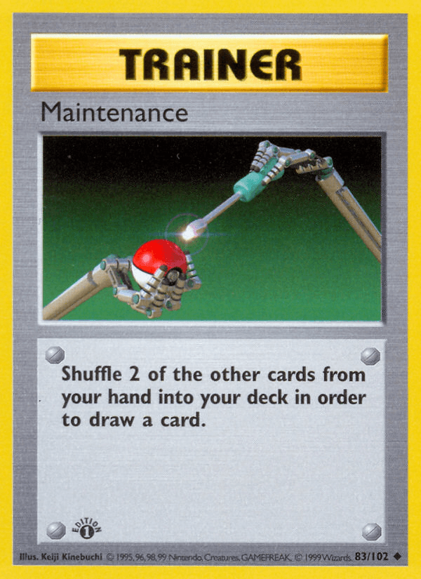 Maintenance Pokémon card