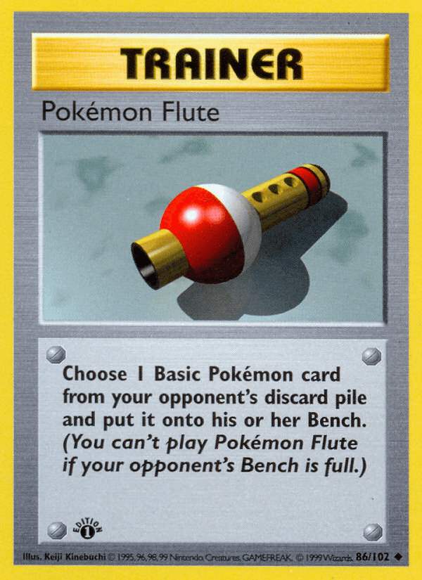 Pokémon Flute Pokémon card