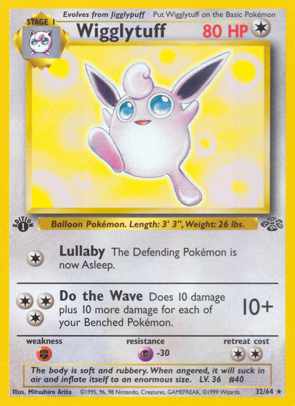 Wigglytuff Pokémon card