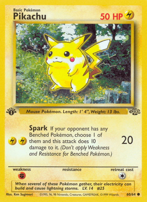 Pikachu from Jungle