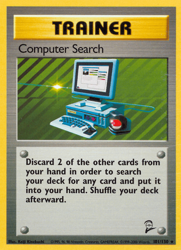 Computer Search Pokémon card