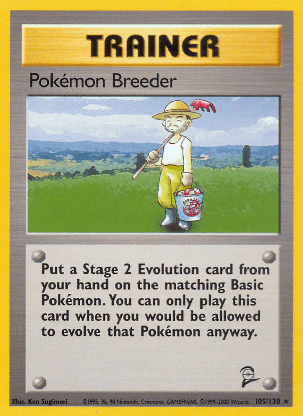 Pokémon Breeder Pokémon card