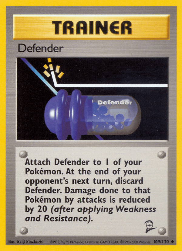 Defender Pokémon card