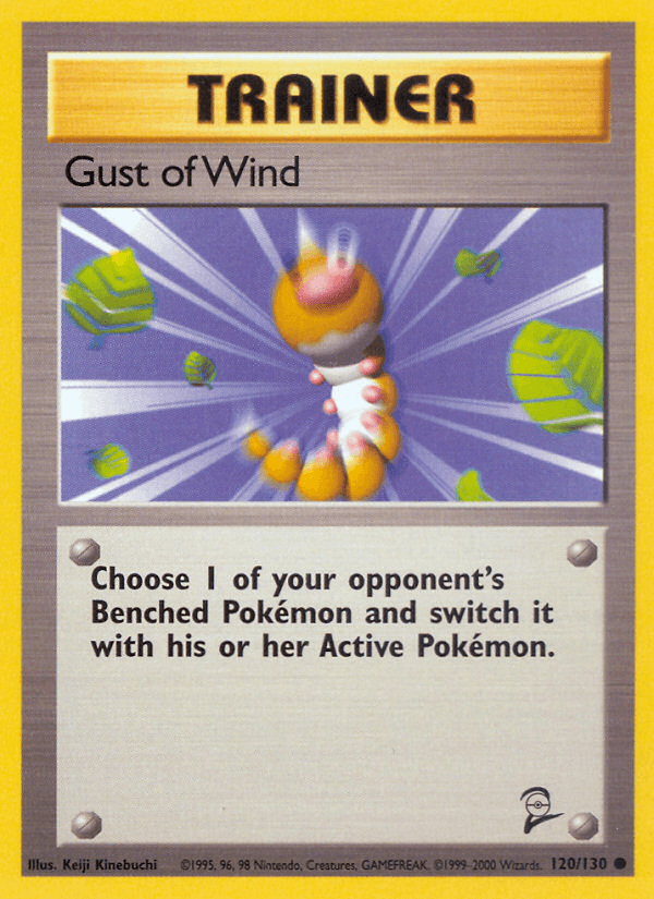 Gust of Wind Pokémon card