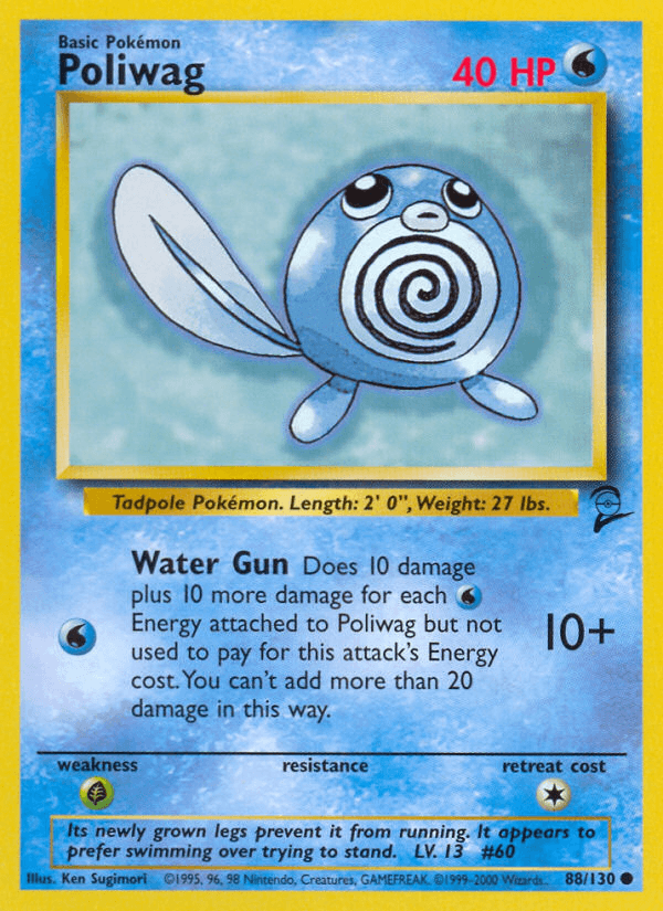Poliwag Pokémon card