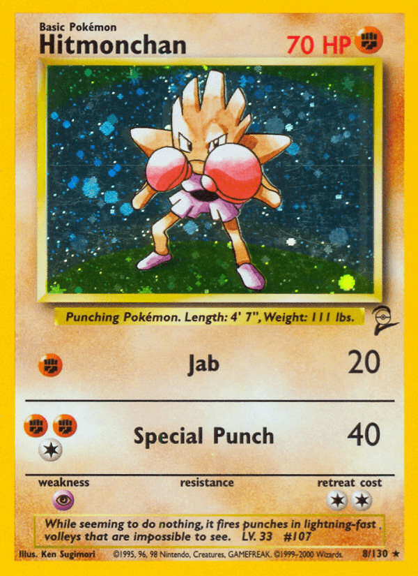 Hitmonchan Pokémon card