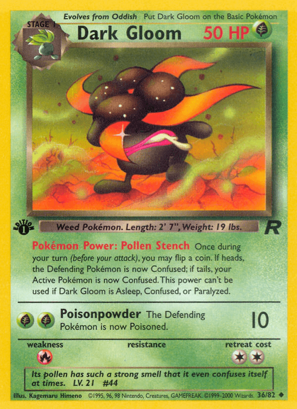 Dark Gloom Pokémon card