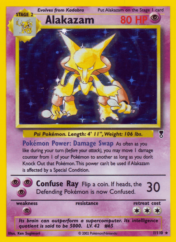 Alakazam from Legendary Collection