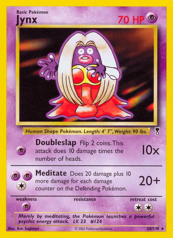 Jynx Pokémon card