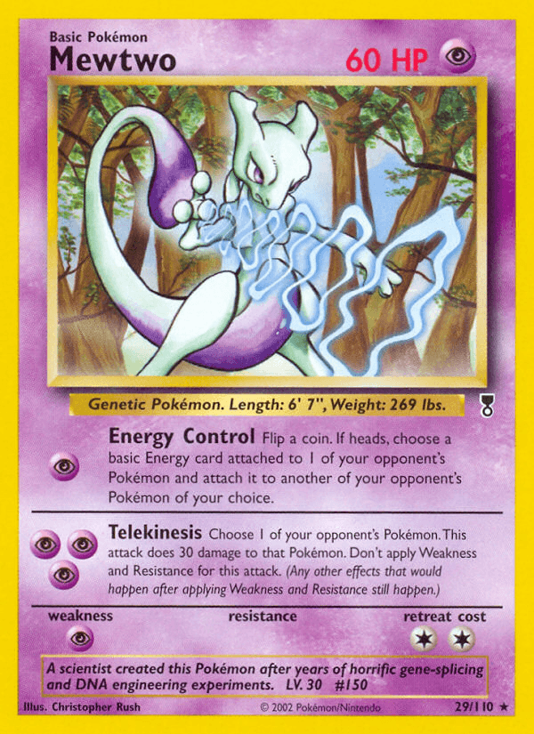 Mewtwo from Legendary Collection