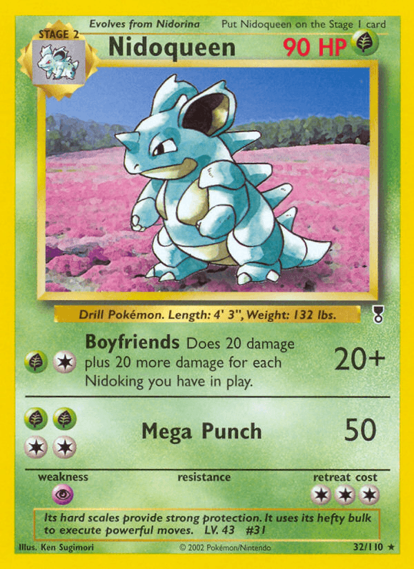 Nidoqueen Pokémon card