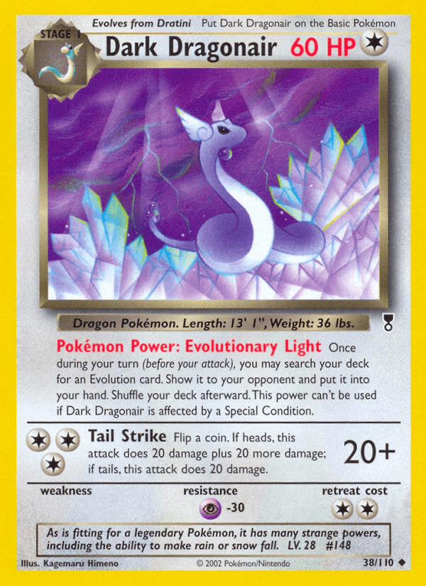 Dark Dragonair Pokémon card