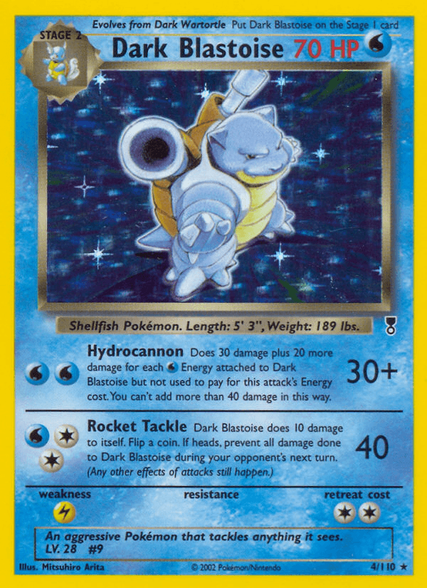 Dark Blastoise from Legendary Collection