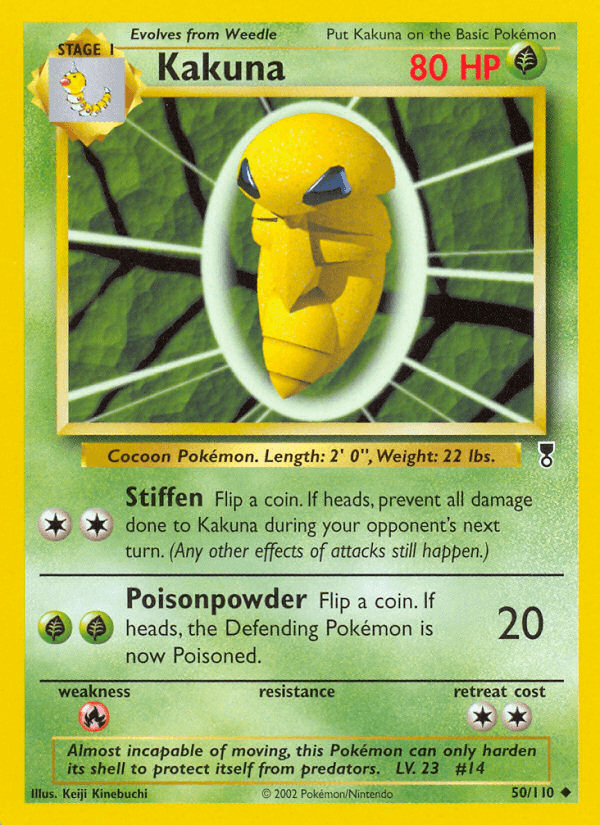 Kakuna Pokémon card