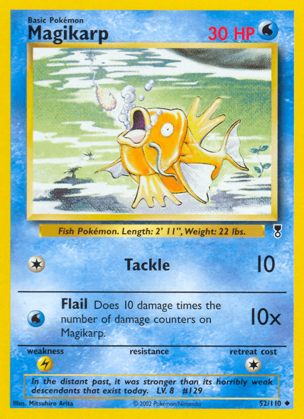 Magikarp Pokémon card