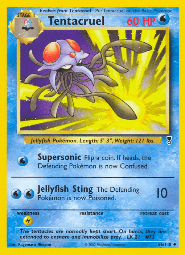 Tentacruel Pokémon card