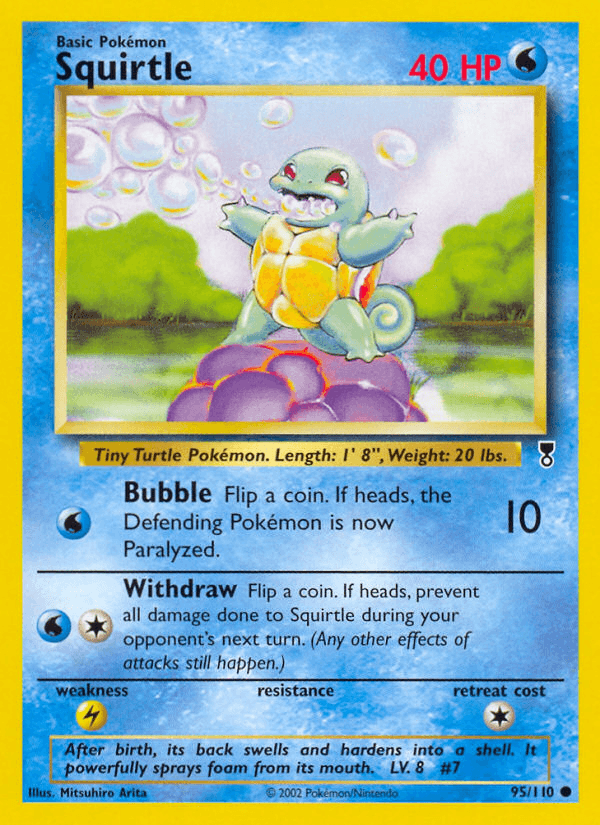 Squirtle Pokémon card