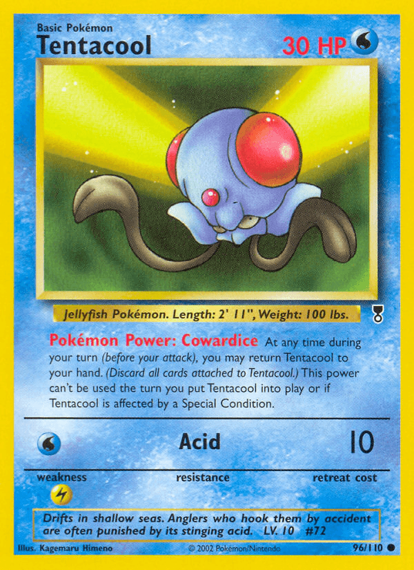 Tentacool Pokémon card