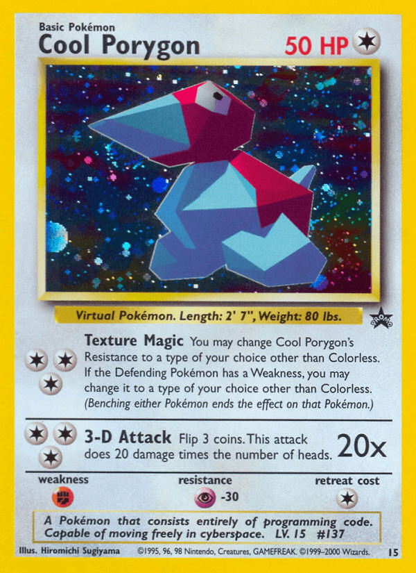 Cool Porygon Pokémon card