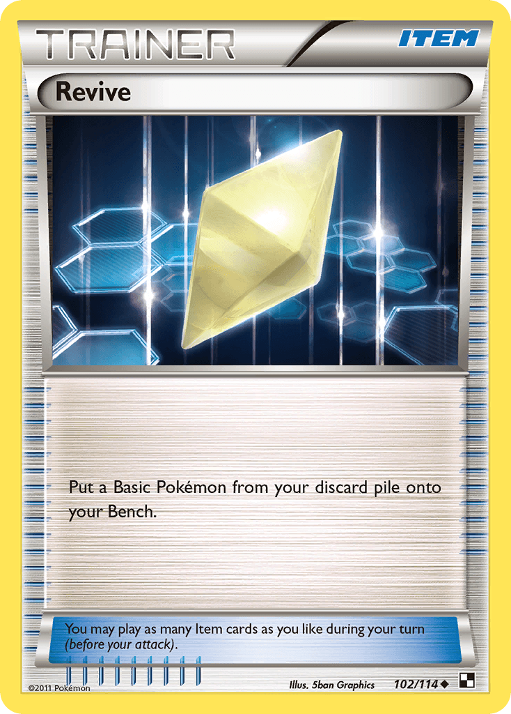 Revive Pokémon card