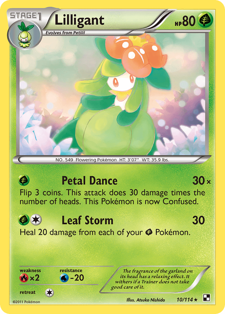 Lilligant Pokémon card
