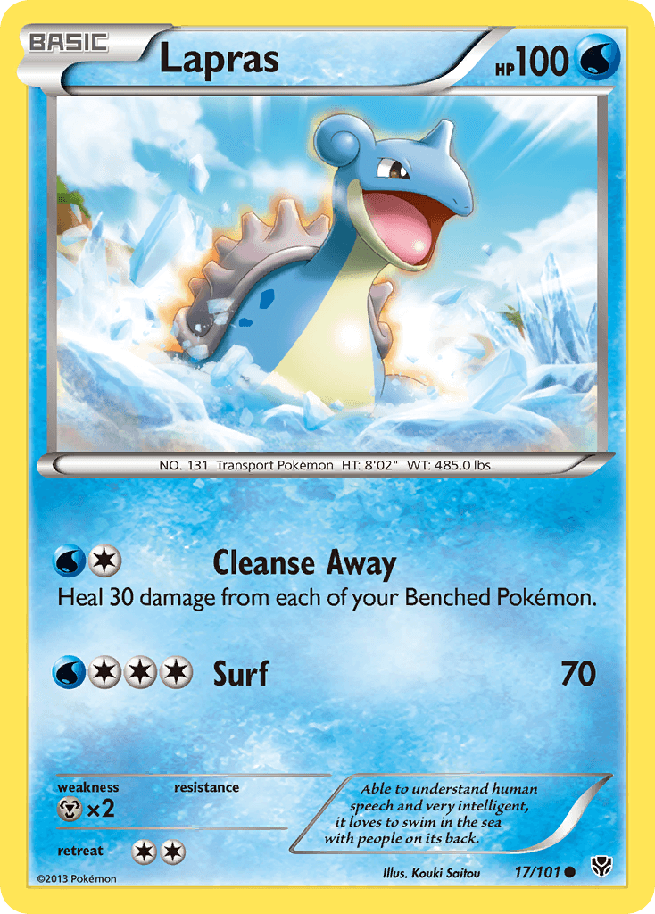 Lapras from Plasma Blast