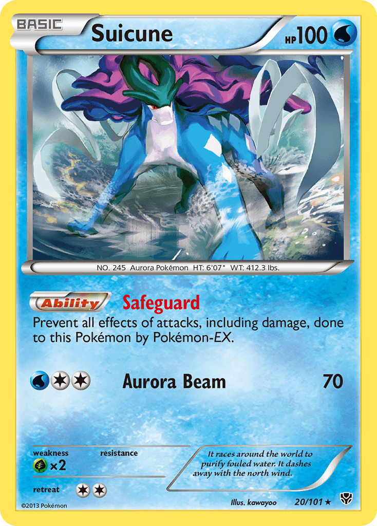 Suicune from Plasma Blast
