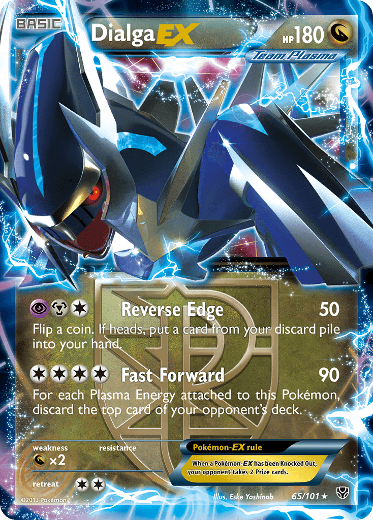 Dialga-EX from Plasma Blast