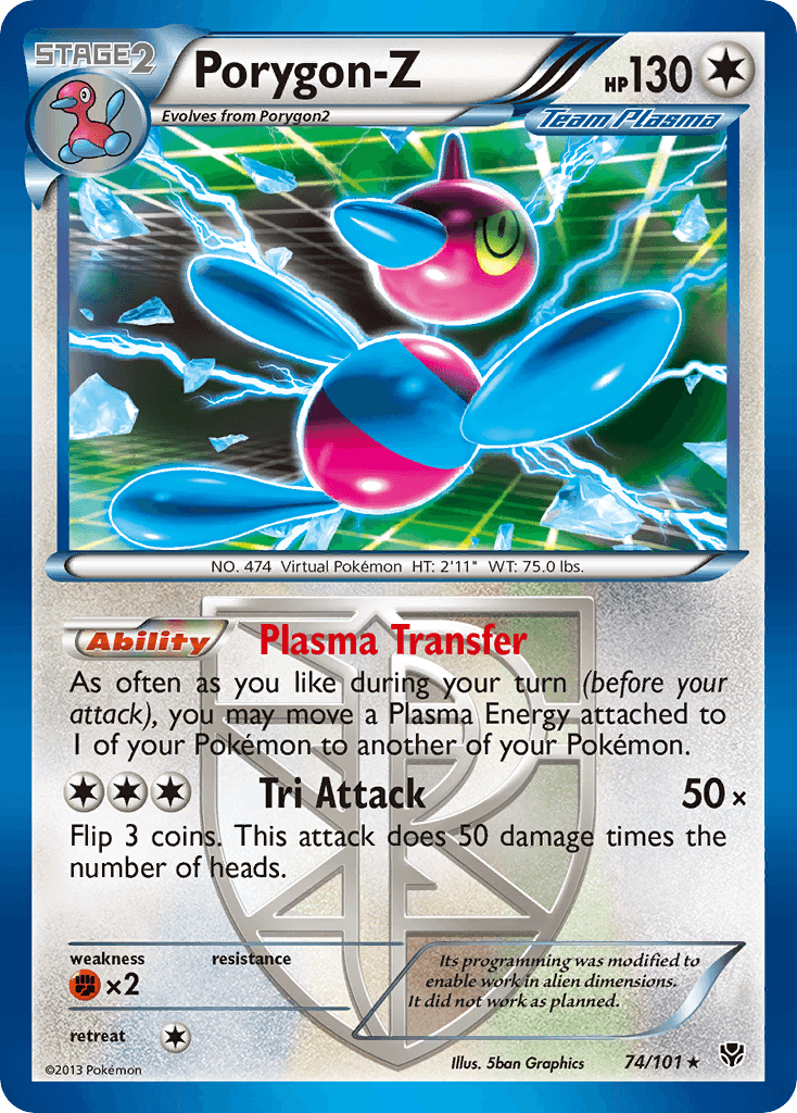 Porygon-Z Pokémon card