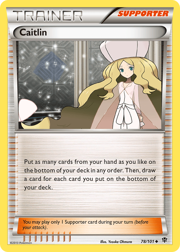 Caitlin Pokémon card