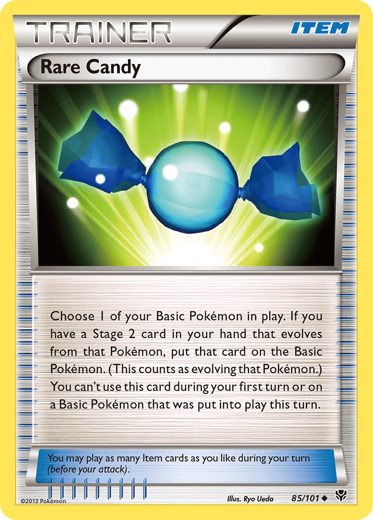 Rare Candy Pokémon card