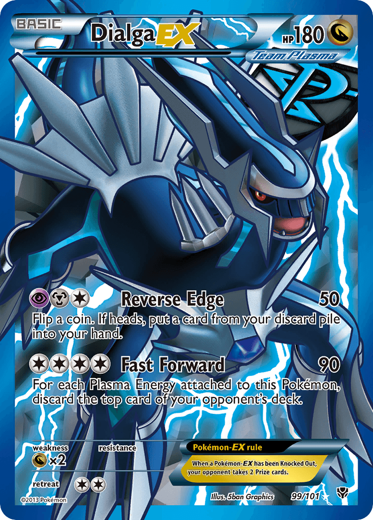 Dialga-EX from Plasma Blast