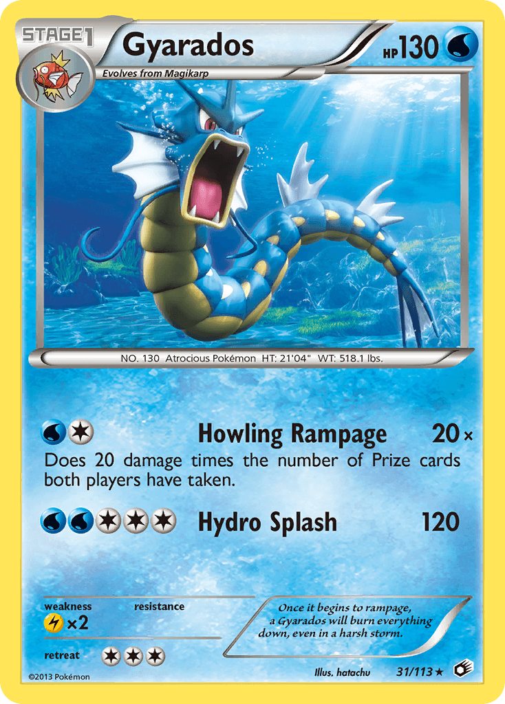 Gyarados from Legendary Treasures