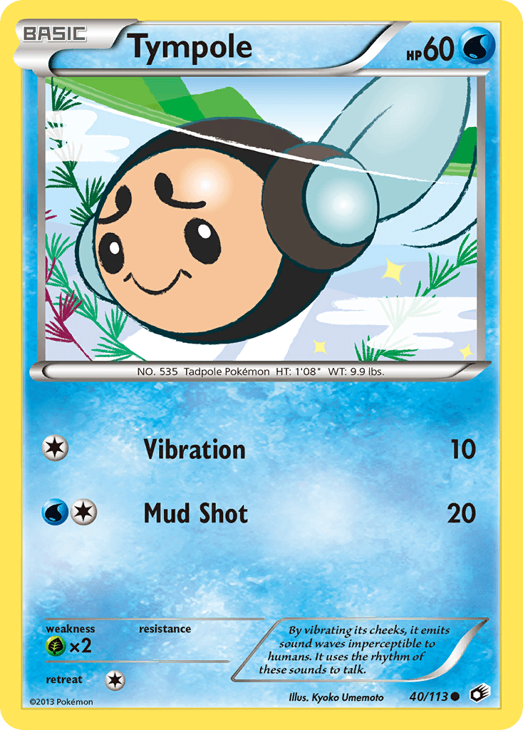 Tympole Pokémon card