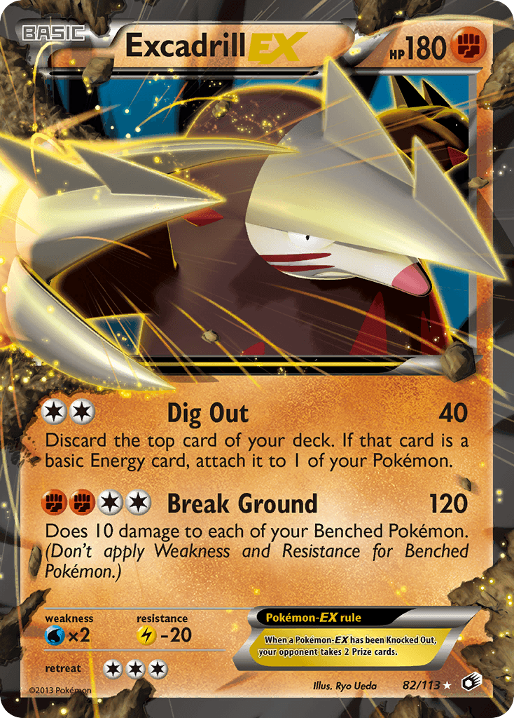 Excadrill-EX Pokémon card
