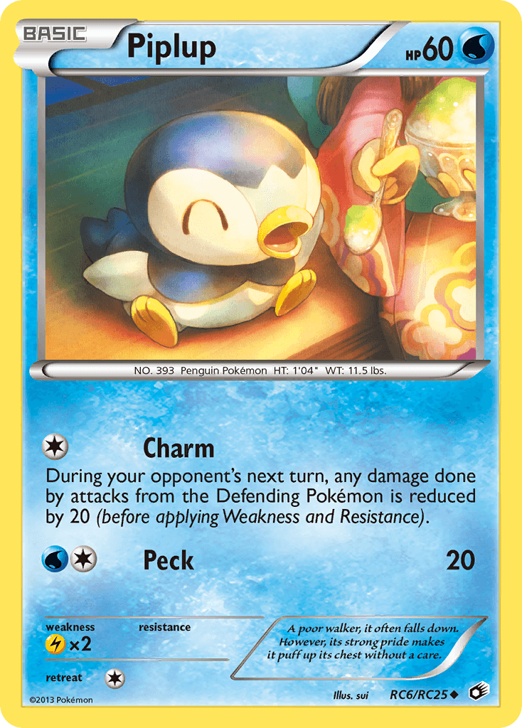 Piplup Pokémon card