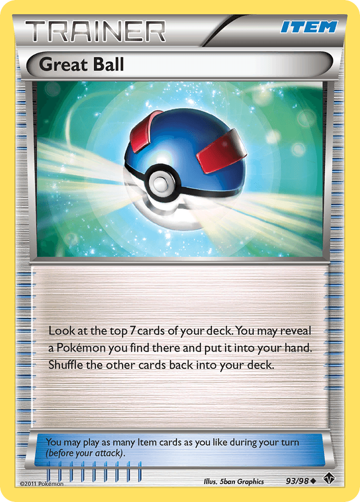 Great Ball Pokémon card