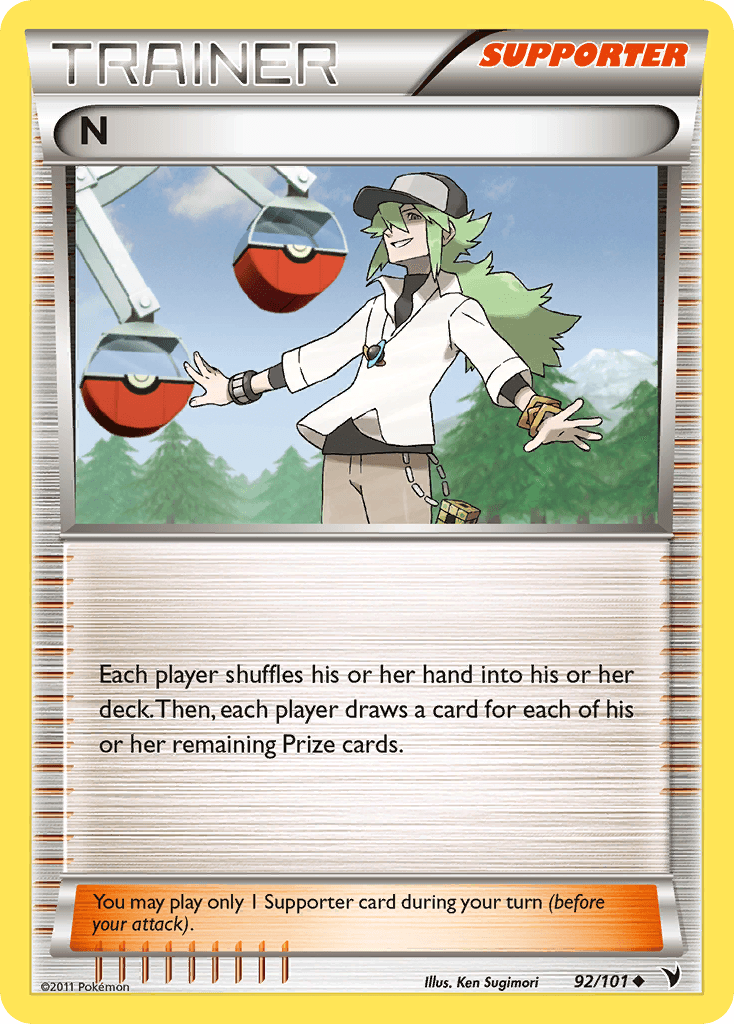 N Pokémon card