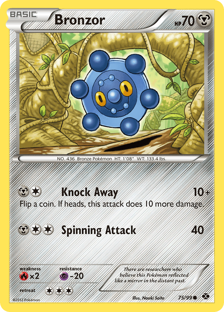 Bronzor Pokémon card