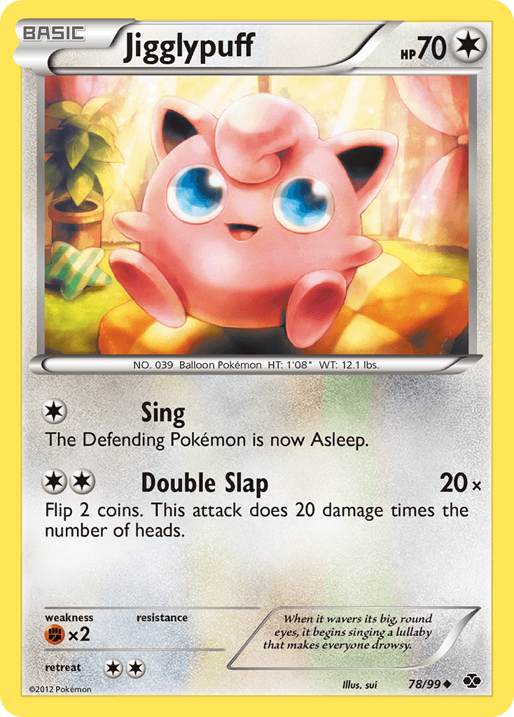 Jigglypuff Pokémon card
