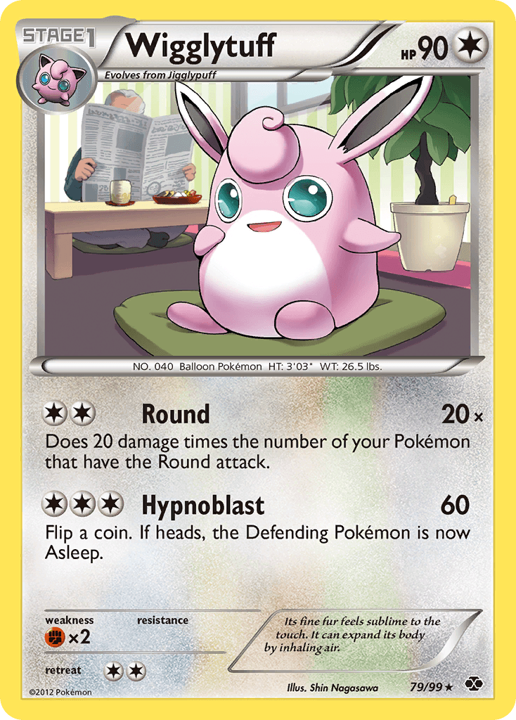 Wigglytuff Pokémon card