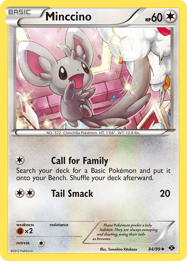 Minccino Pokémon card