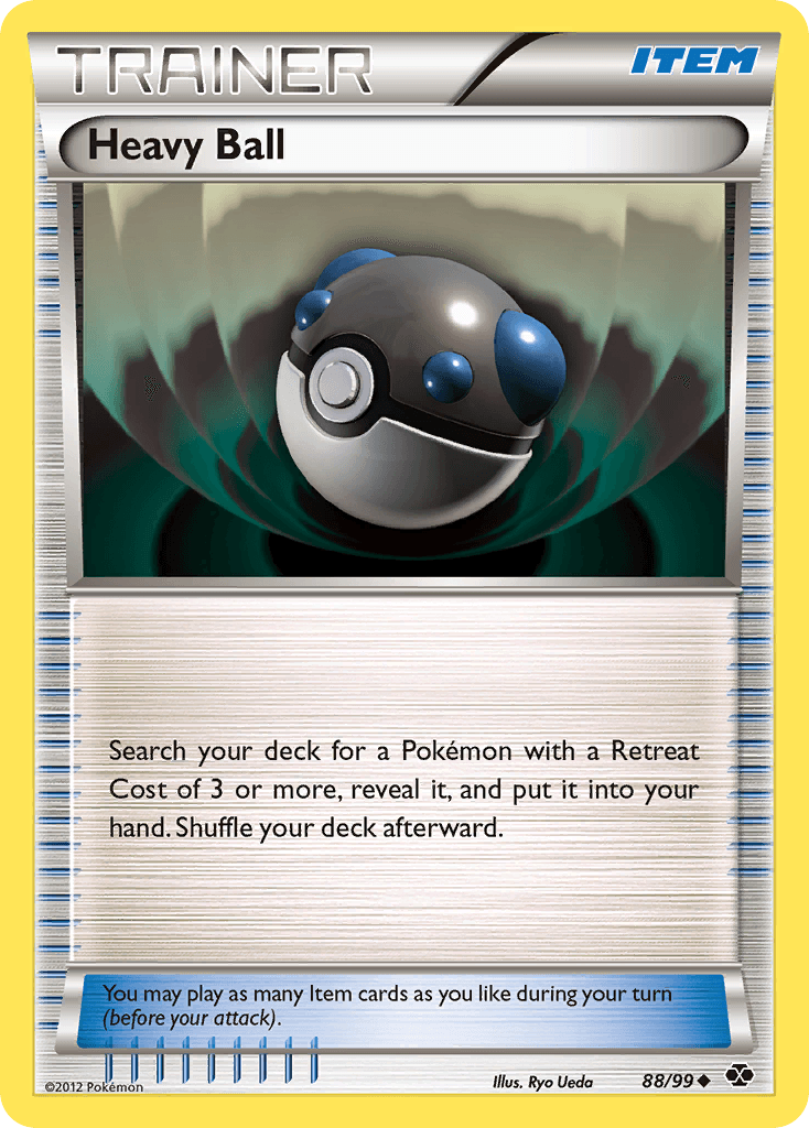 Heavy Ball Pokémon card