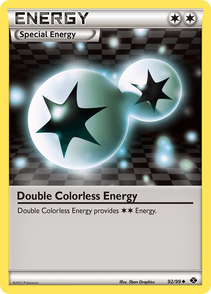 Double Colorless Energy Pokémon card