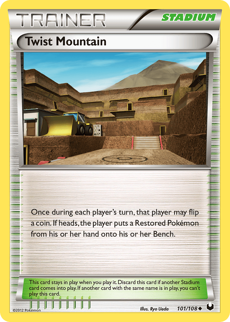 Twist Mountain Pokémon card