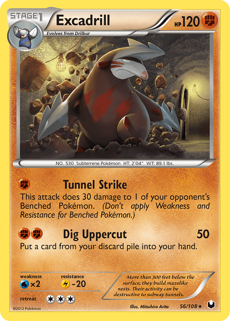 Excadrill Pokémon card