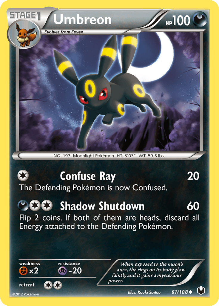 Umbreon from Dark Explorers