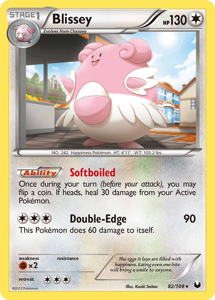 Blissey Pokémon card